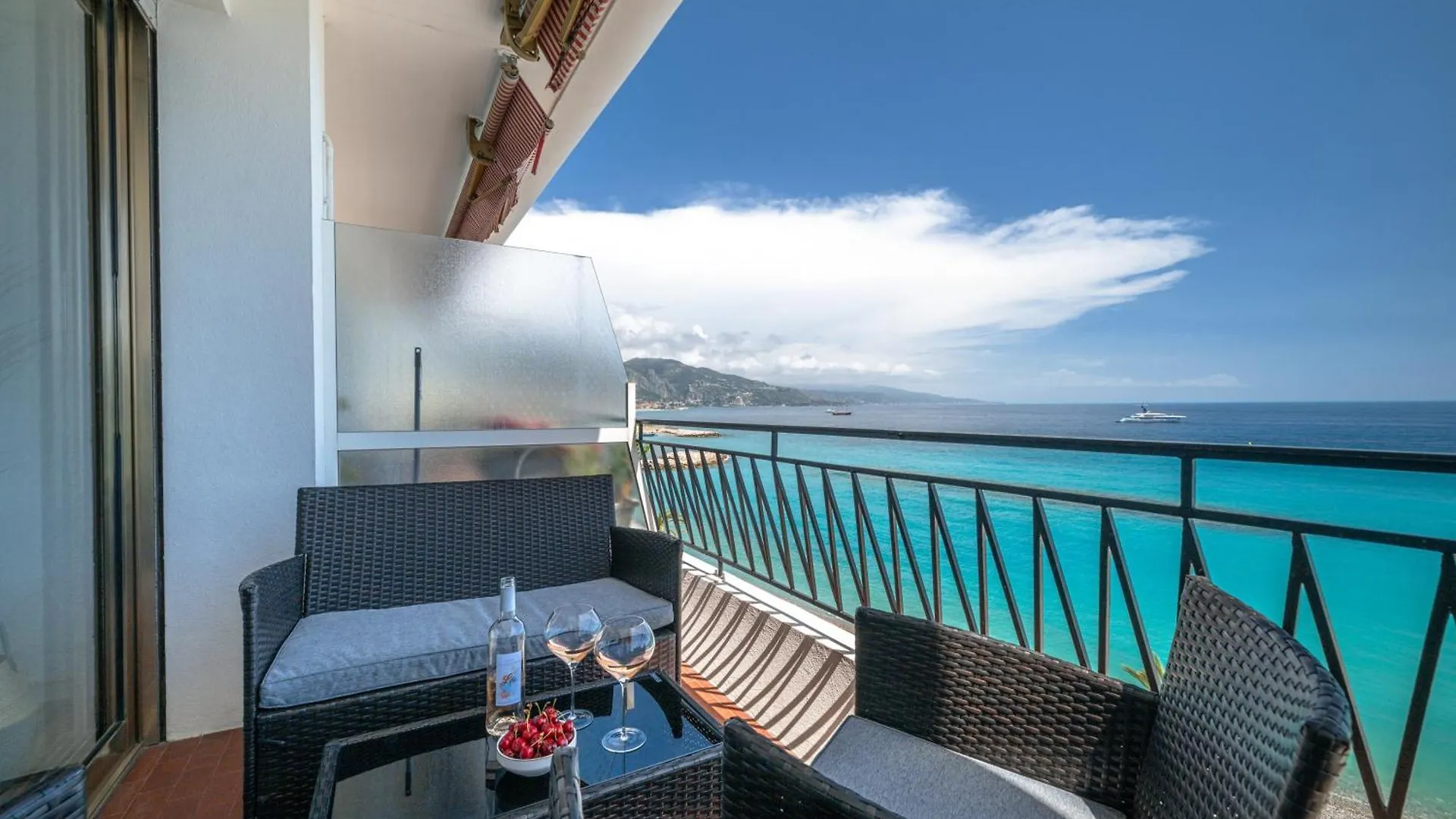 Le Coq Eden - Air Conditioning - Seafront Roquebrune-Cap-Martin Apartment
